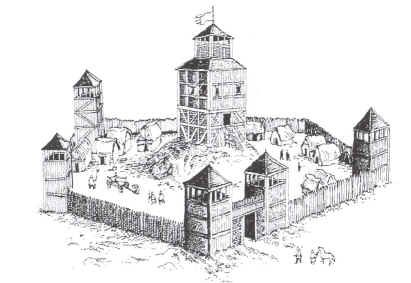 chteau fort 9me sicle.jpg (297441 octets)